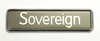 Emblem Kofferraumdeckel "Sovereign"