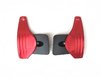 Aluminium gearchange paddle switch set red